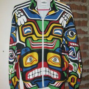 Adidas Totem Jacket SUPER RARE S Jeremy Scott EUC